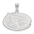 Iowa State Cyclones Sterling Silver Large Pendant