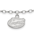 Florida Gators Sterling Silver Anklet