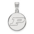 Purdue Boilermakers Ss Medium Disc Pendant