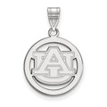 Auburn Tigers Sterling Silver Medium Pendant