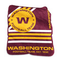 Washington Commanders Raschel Throw Blanket