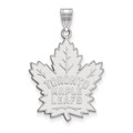 Toronto Maple Leafs Sterling Silver Extra Large Pendant