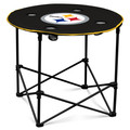 Pittsburgh Steelers Round Folding Table