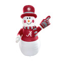 Alabama Crimson Tide 7 ft. Inflatable Snowman