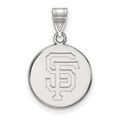 San Francisco Giants Sterling Silver Medium Disc Pendant