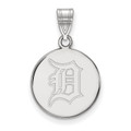 Detroit Tigers Sterling Silver Medium Disc Pendant