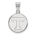 Tennessee Volunteers Sterling Silver Medium Disc Pendant