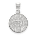 Arizona State Sun Devils Sterling Silver Medium Crest Pendant