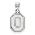 Ohio State Buckeyes College Sterling Silver Small Pendant
