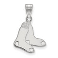Boston Red Sox Sterling Silver Medium Pendant