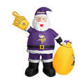 Minnesota Vikings 7 ft. Inflatable Santa