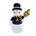 North Carolina A&T Aggies 7 ft. Inflatable Snowman