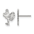 Virginia Tech Hokies Sterling Silver Small Post Earrings