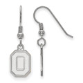 Ohio State Buckeyes College Sterling Silver Small Dangle Earrings