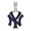 New York Yankees Logo Art Large Sterling Silver Pendant