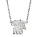 Kentucky Wildcats Sterling Silver Large NCAA Pendant Necklace