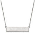 Michigan Wolverines Sterling Silver Bar Necklace
