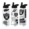 Las Vegas Raiders 34 oz. Native Quencher Bottle