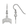 Ohio State Buckeyes Sterling Silver Small Dangle Earrings