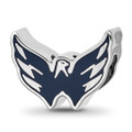 Washington Capitals Sterling Silver Logo Bead