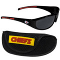 Kansas City Chiefs Wrap Sunglasses And Case Set