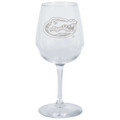 Florida Gators 12.75 oz. Etched Stemmed Wine Glass