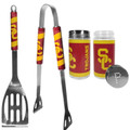 USC Trojans 2 Piece BBQ Set with Tailgate Salt & Pepper Shakers