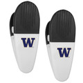 Washington Huskies Mini Chip Clip Magnets - 2 Pack