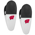 Wisconsin Badgers Mini Chip Clip Magnets - 2 Pack