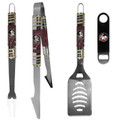 Florida State Seminoles 3 Piece BBQ Set and Bottle Opener