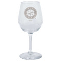Seattle Mariners 12.75 oz. Etched Stemmed Wine Glass