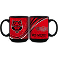 Arkansas State Red Wolves 15 oz. Black Dynamic Mug