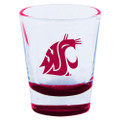Washington State Cougars 2 oz. Highlight Bottom Shot Glass