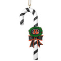 Cincinnati Bengals Candy Cane Ornament