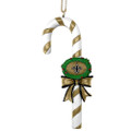 New Orleans Saints Candy Cane Ornament