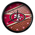 San Francisco 49ers NFL Football Clock