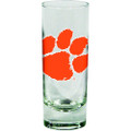 Clemson Tigers Large Decal 2 oz. Cordial Glass