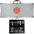 Clemson Tigers 8 Piece Tailgater BBQ Set