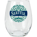 Seattle Mariners 15 oz. Stemless Wine Glass