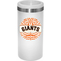 San Francisco Giants 12 oz. White Stainless Steel Slim Can Holder