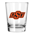 Oklahoma State Cowboys 15 oz. Double Old Fashioned Glass