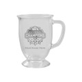 Georgia Bulldogs Personalized 16 oz. Etched Glass Cafe Mug