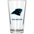 Carolina Panthers Personalized 16 oz. Pint Glass