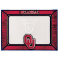 Oklahoma Sooners Art Glass Picture Frame