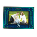Seattle Mariners Art Glass Horizontal Picture Frame
