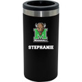 Marshall Thundering Herd Personalized 12 oz. Stainless Steel Slim Can Holder