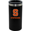 Syracuse Orange Personalized 12 oz. Stainless Steel Slim Can Holder
