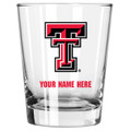 Texas Tech Red Raiders Personalized 15 oz. Double Old Fashioned Glass