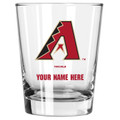 Arizona Diamondbacks Personalized 15 oz. Double Old Fashioned Glass