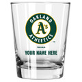 Oakland Athletics Personalized 15 oz. Double Old Fashioned Glass